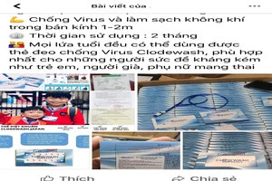 Dịch COVID-19: BS Trương Hữu Khanh cảnh báo thẻ đeo diệt khuẩn